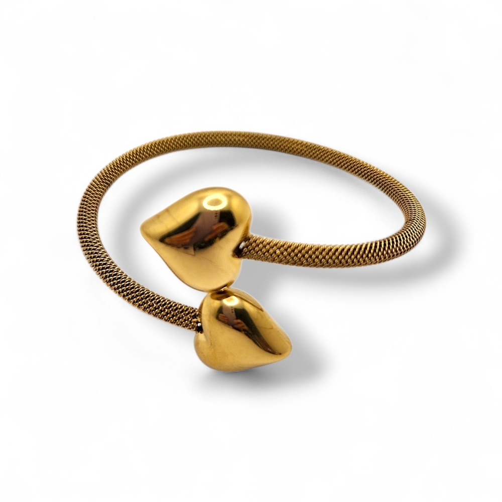 Gold Heart Bracelet